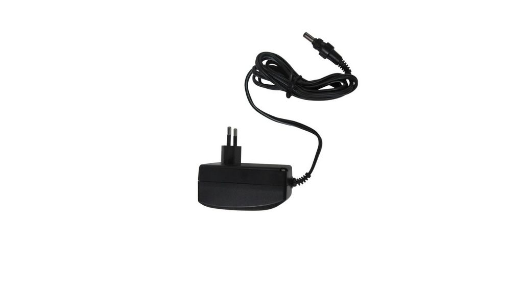 Plug-In Power Supply 24V 1A 24W Euro Type C (CEE 7/16) Plug 2.1 x 5.5 mm Barrel Plug
